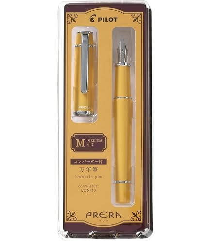 Amazon.com : PRERA Pilot Fountain Pen Off-white Medium Pont P-FPR